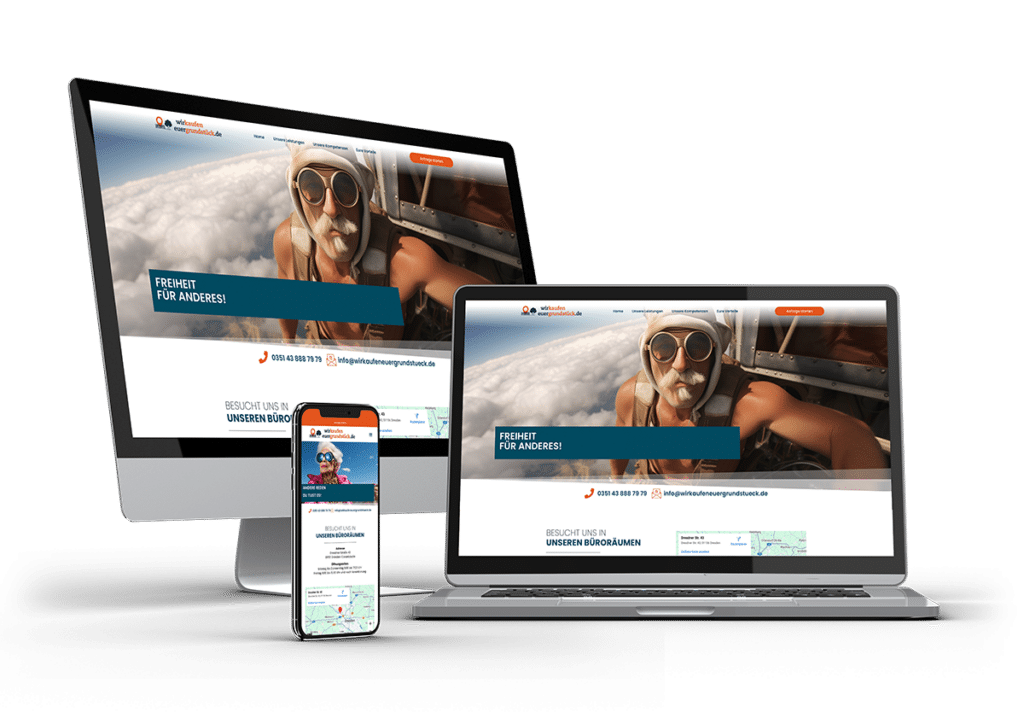 Webseite Wirkaufeneuergrundstück